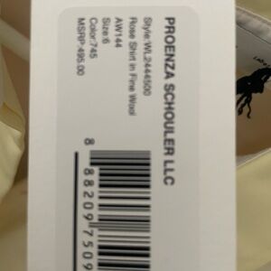 Proenza Schouler Orange Crewneck Sweatshirt